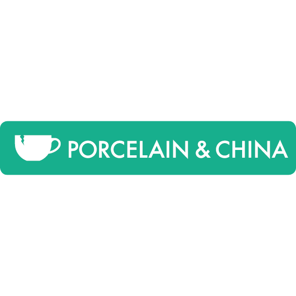 Pictogram Porcelain & China 16x3 cm Sticker Lightgreen
