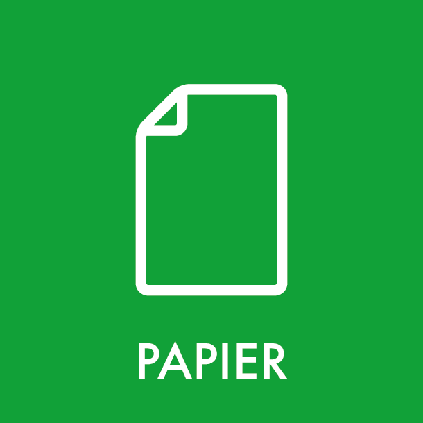 Piktogramm Papier 12x12 cm Magnetisch Grün