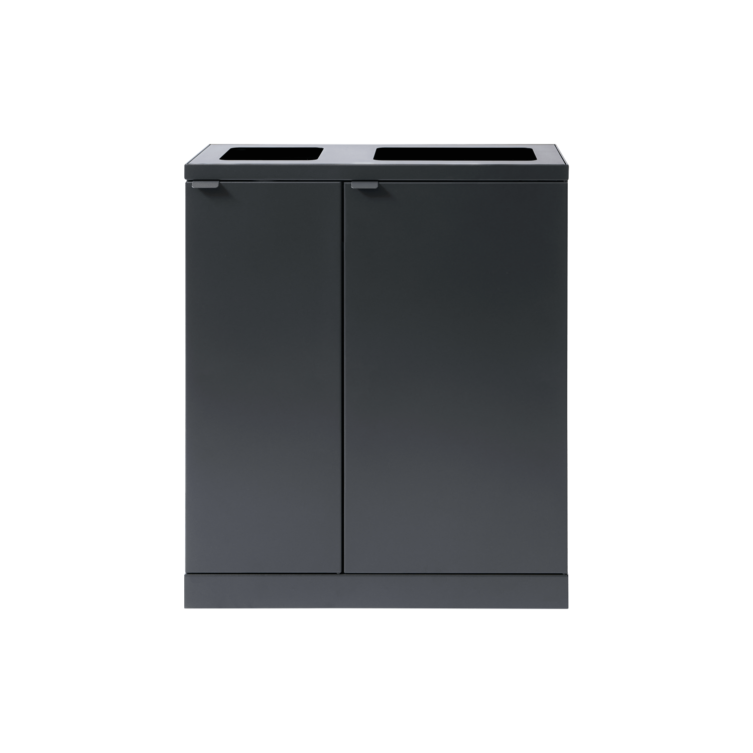 Bica Model 618 Avfallssortering 1x65 + 1x95 Liter Åpne innkast