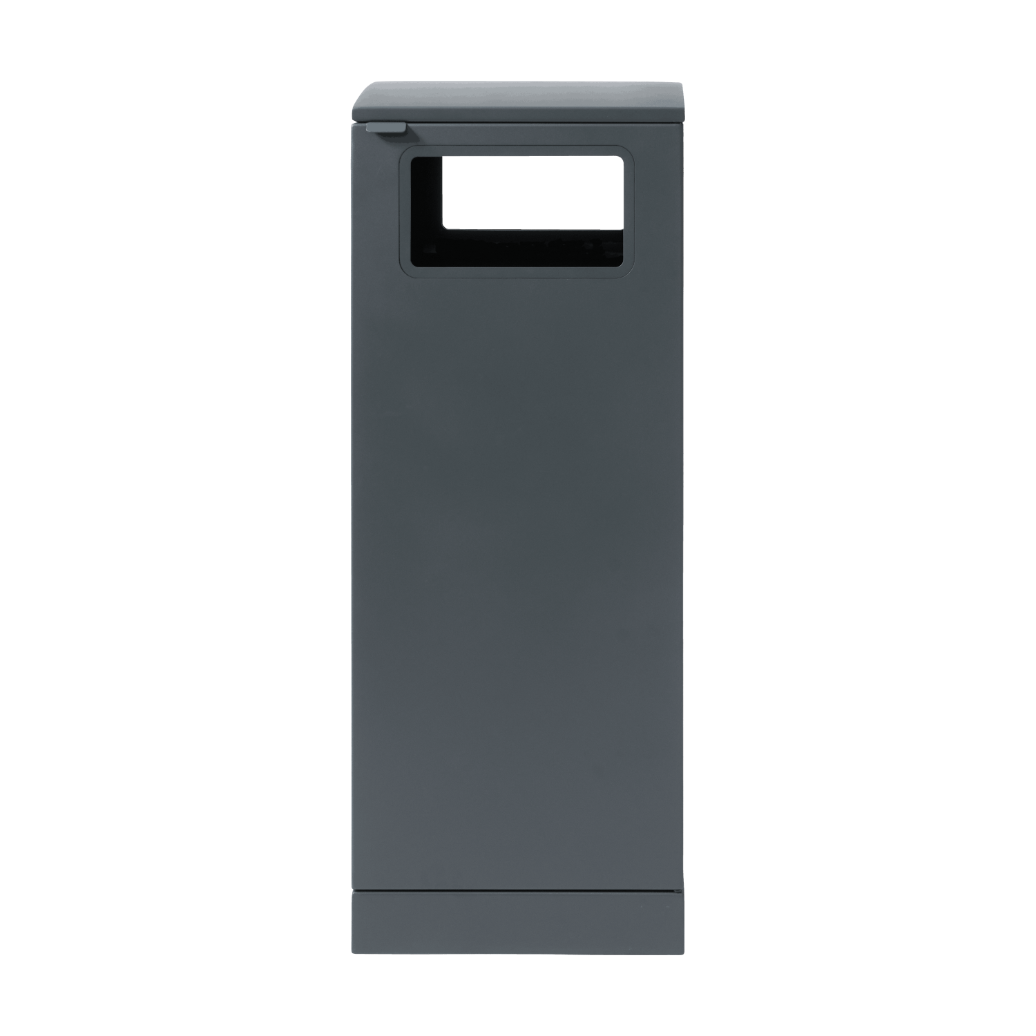 Bica Model 623 Avfallsbeholder 90 liter Lett antrasitt Dobbel åpen innkast