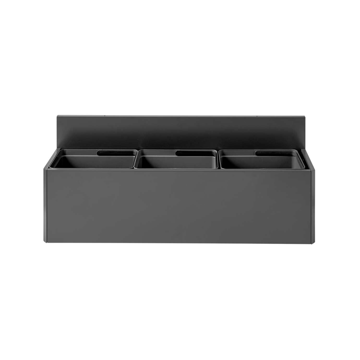 Bica Model 811 Avfallssortering 3x20 liter Vegghengt