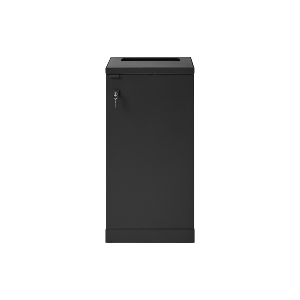 Bica Modell 824 Abfallbehälter 95 Liter Pfandbehälter mit Schloss