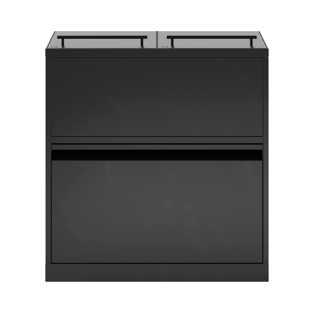Bica Modell 881 Abfalltrennung 80 Liter Deckel/Bis zu 11 Unterteilungen