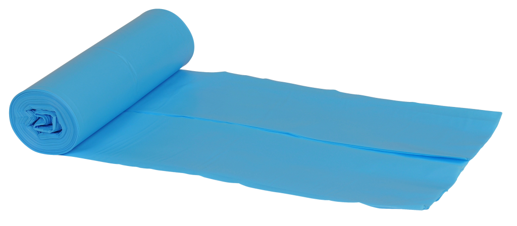 Plastikbeuteln 60 Liter LDPE, recycelt Blau