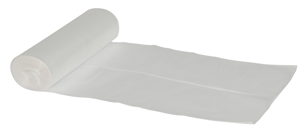 Plastikbeuteln 60 Liter LDPE, recycelt Transparent