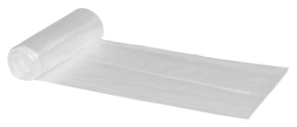Plastikbeuteln 50 Liter HPDE, virgin Transparent