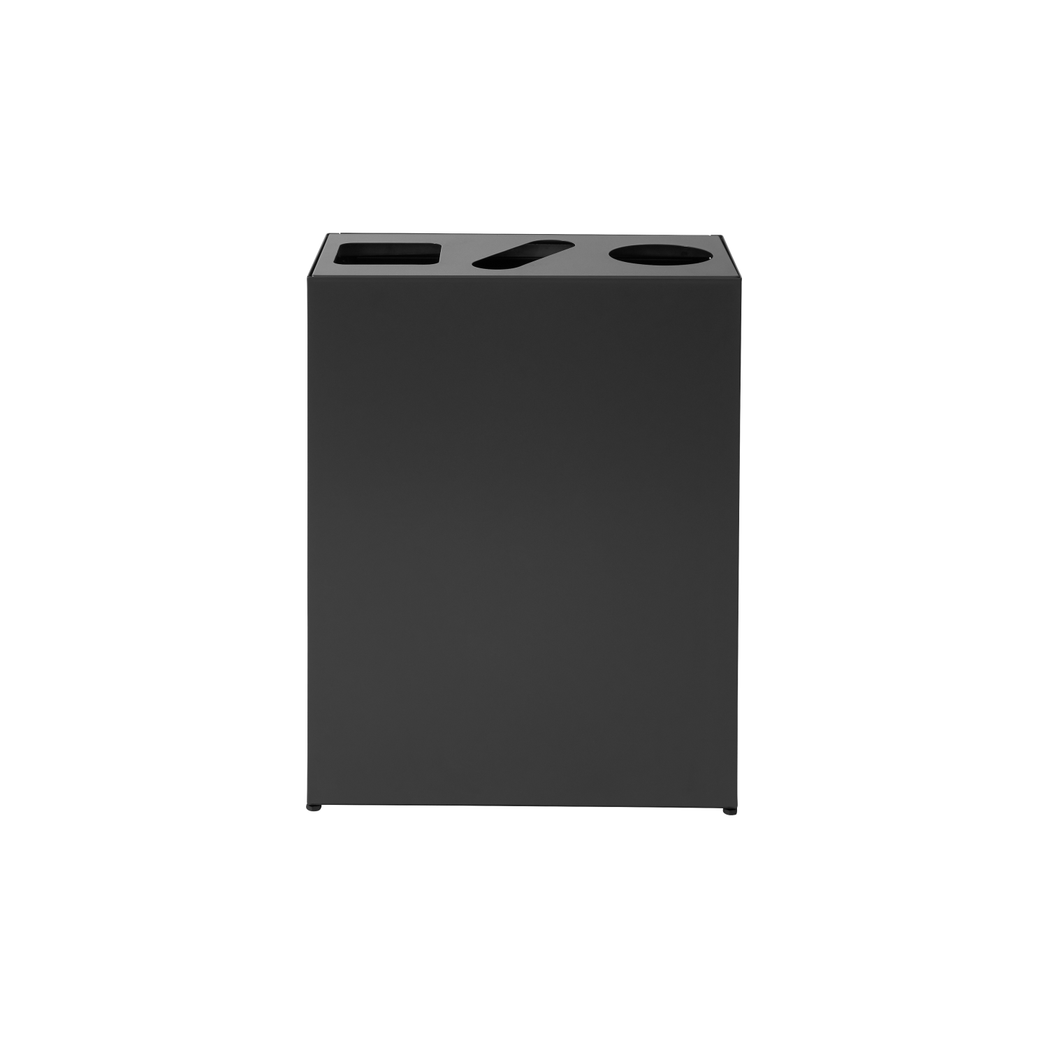 Bica Modell 834 Abfalltrennung 3x45 Liter Geformte öffnungen