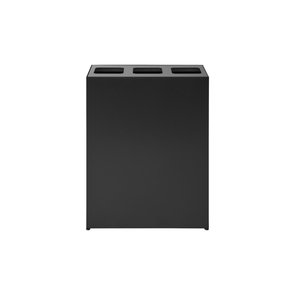 Bica Modell 837 Abfalltrennung 3x45 Liter Öffnungen offen