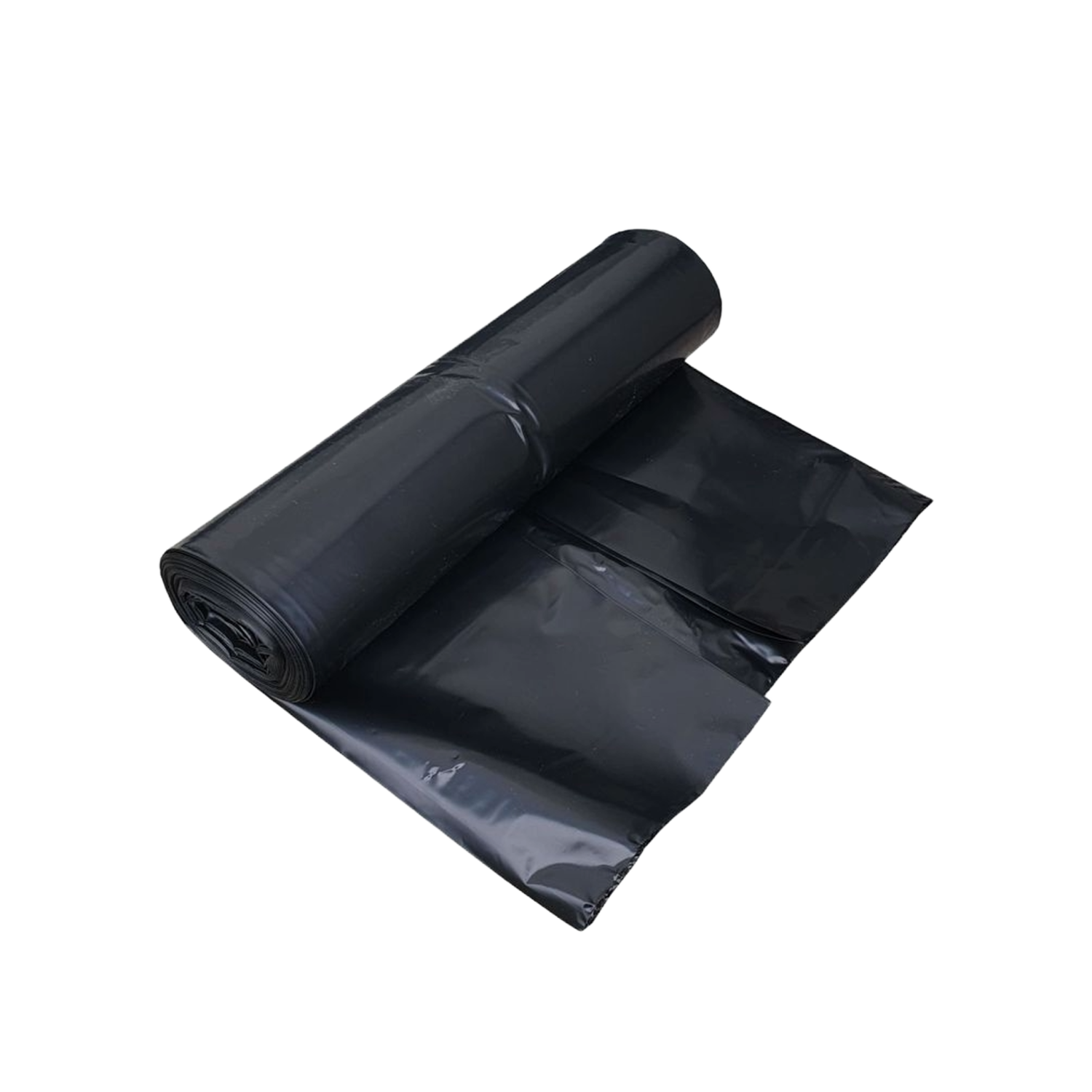 Plastic bags 50 ltr. LLPDE, virgin Black