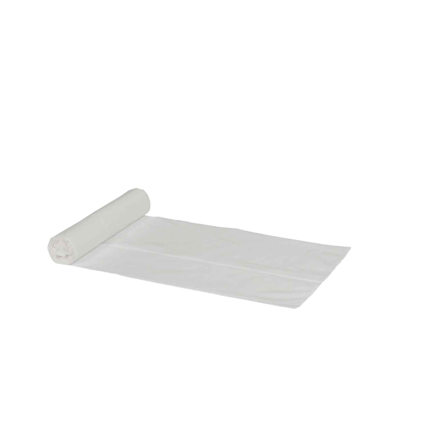Plastic bags 15 ltr. LDPE, virgin White