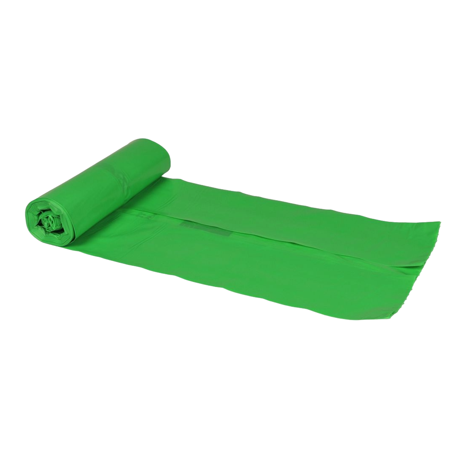 Plastic bags 60 ltr. LDPE, recycled Green