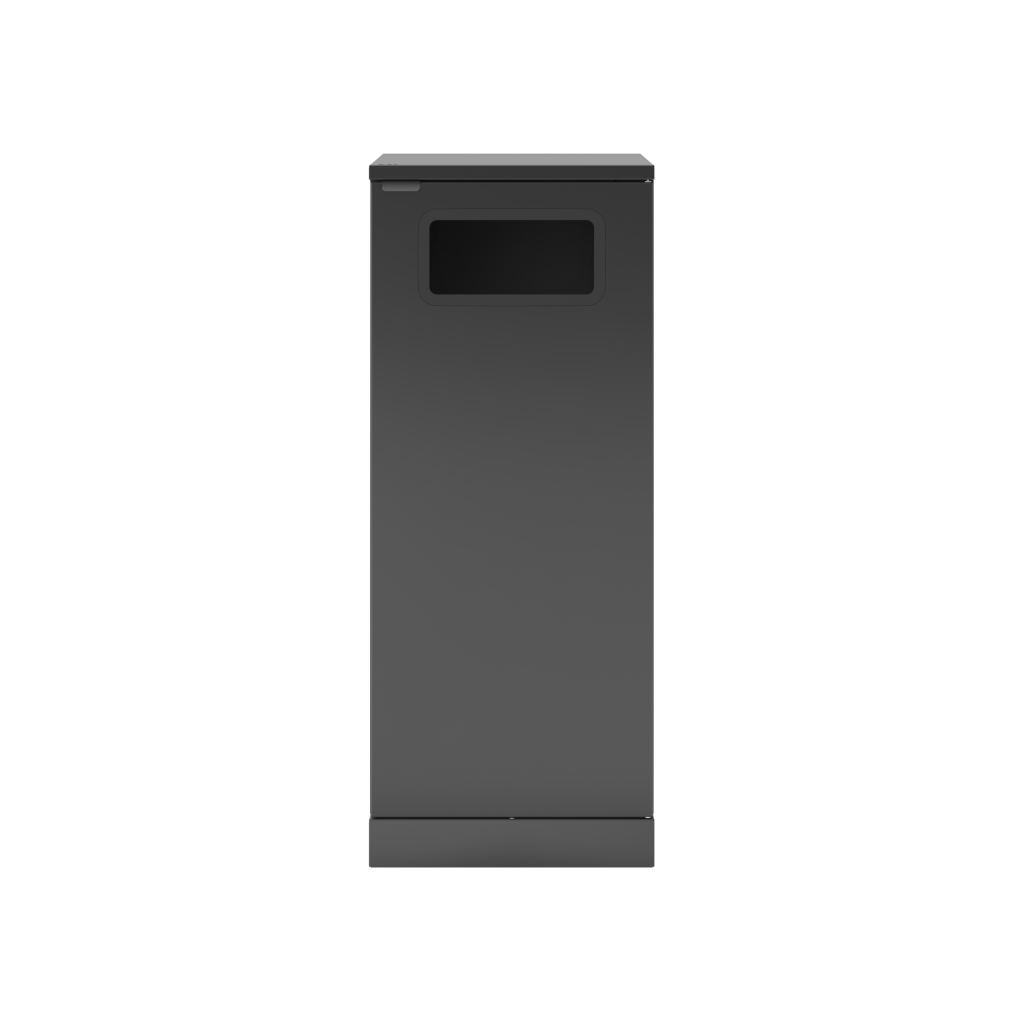 Bica Model 625 Waste bin 70 liters Open front input